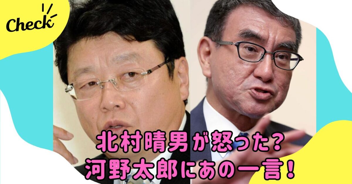 北村弁護士と河野太郎